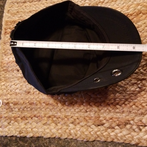 1 LEFT FLAT SKULL HAT BLACK - Picture 4 of 8